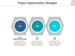 Project implementation strategies ppt powerpoint presentation summary display cpb
