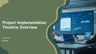 Project Implementation Timeline Overview PPT Slides AT