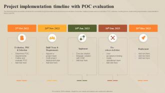 Project Implementation Timeline With POC Evaluation