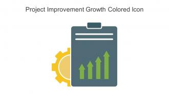 Project Improvement Growth Colored Icon In Powerpoint Pptx Png And Editable Eps Format