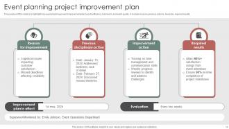 Project Improvement Plan Powerpoint Ppt Template Bundles Improvement Plan Images Designed