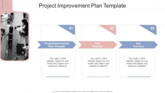 Project Improvement Plan Template In Powerpoint And Google Slides Cpb