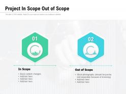 Project in scope out of scope