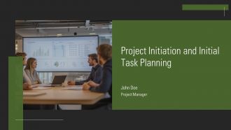 Project Initiation And Initial Task Planning PPT PowerPoint AT