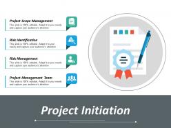 Project Initiation Ppt Inspiration Diagrams