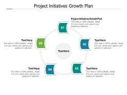 Project initiatives growth plan ppt powerpoint presentation infographic template example cpb