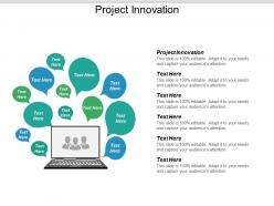Project innovation ppt powerpoint presentation portfolio graphics download cpb