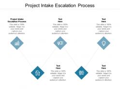 Project intake escalation process ppt powerpoint presentation professional elements cpb