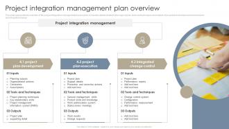 Project Integration Management Plan Overview