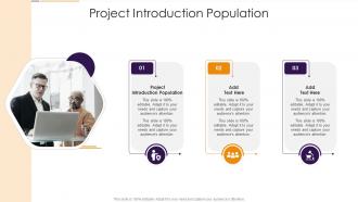 Project Introduction Population In Powerpoint And Google Slides Cpb