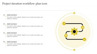 Project Iteration Workflow Plan Icon
