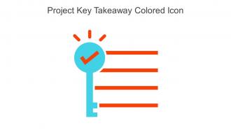 Project Key Takeaway Colored Icon In Powerpoint Pptx Png And Editable Eps Format