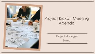 Project Kickoff Meeting Agenda PPT Graphics AT