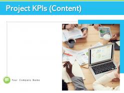 Project kpis content planned processes analytics measure performance