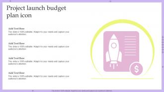 Project Launch Budget Plan Icon