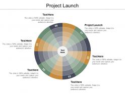 Project launch ppt powerpoint presentation model example introduction cpb