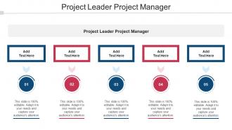 Project Leader Project Manager In Powerpoint And Google Slides Cpb