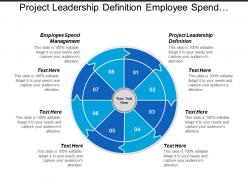 Project leadership definition employee spend management company promotion cpb
