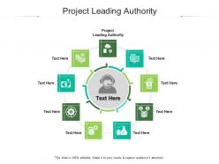 Project leading authority ppt powerpoint presentation styles display cpb