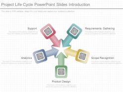Project life cycle powerpoint slides introduction