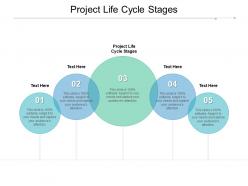 Project life cycle stages ppt powerpoint presentation slides graphics cpb