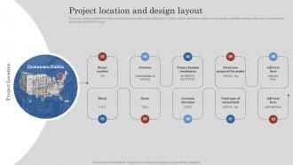 Project Location And Design Layout Project Feasibility Report Submission For Bank Loan