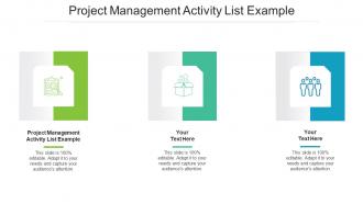 Project Management Activity List Example Ppt Powerpoint Presentation Portfolio Example Cpb