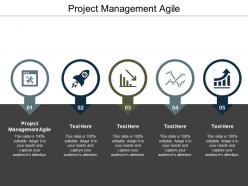 Project management agile ppt powerpoint presentation styles slides cpb