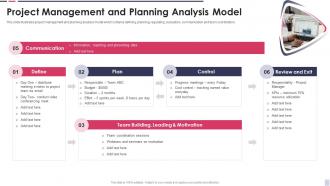 Project Management And Planning Analysis Model