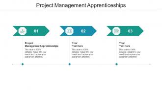 Project management apprenticeships ppt powerpoint presentation infographics slideshow cpb