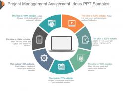 Project management assignment ideas ppt samples