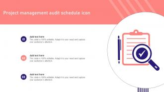 Project Management Audit Schedule Icon