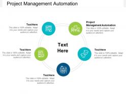 Project management automation ppt powerpoint presentation slides cpb