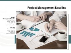 Project management baseline ppt powerpoint presentation portfolio example topics cpb