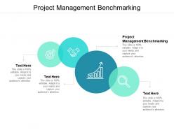 Project management benchmarking ppt powerpoint presentation gallery deck cpb