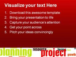 Project management business powerpoint templates and powerpoint backgrounds 0411