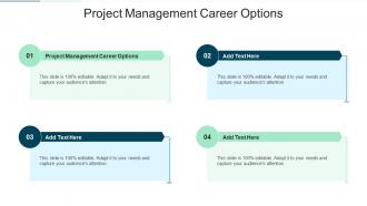 Project Management Career Options In Powerpoint And Google Slides Cpb