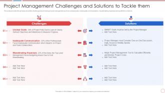 Project management challenges and solutions incident and problem management process