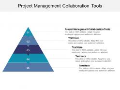 Project management collaboration tools ppt powerpoint presentation model ideas cpb