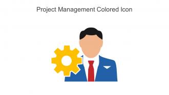 Project Management Colored Icon In Powerpoint Pptx Png And Editable Eps Format