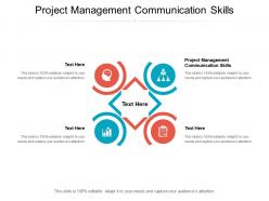 Project management communication skills ppt powerpoint presentation file graphic tips cpb