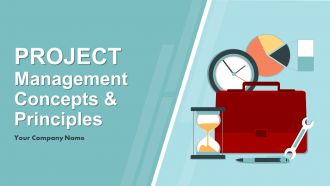 Project management concepts and principles powerpoint presentation slides