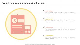 Project Management Cost Estimation Icon
