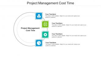 Project management cost time ppt powerpoint presentation styles graphics template cpb