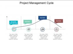 Project management cycle ppt powerpoint presentation pictures introduction cpb