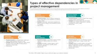 Project Management Dependencies Powerpoint Ppt Template Bundles Template Content Ready