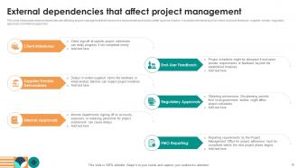 Project Management Dependencies Powerpoint Ppt Template Bundles Compatible Content Ready
