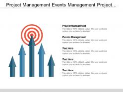 Project management events management project planning lead generation sales cpb