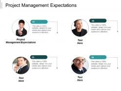 Project management expectations ppt powerpoint presentation inspiration example cpb