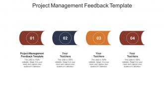 Project management feedback template ppt powerpoint presentation infographic template summary cpb